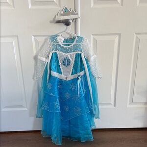 ❄️Frozen Elsa Snow Princess Costume Dress up